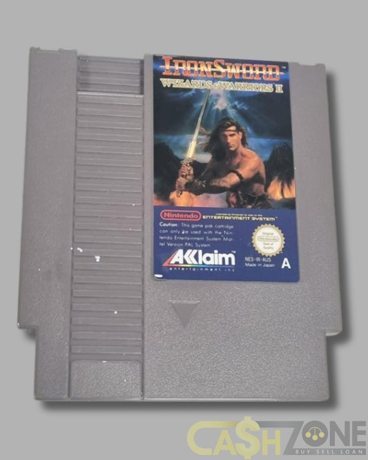 Ironsword: Wizards & Warriors II NES Game PAL