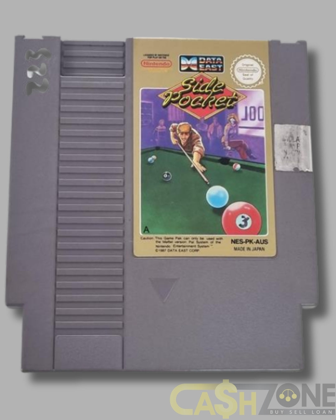 Side Pocket NES Game PAL