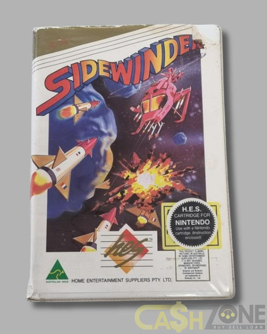 Sidewinder HES NES Game PAL