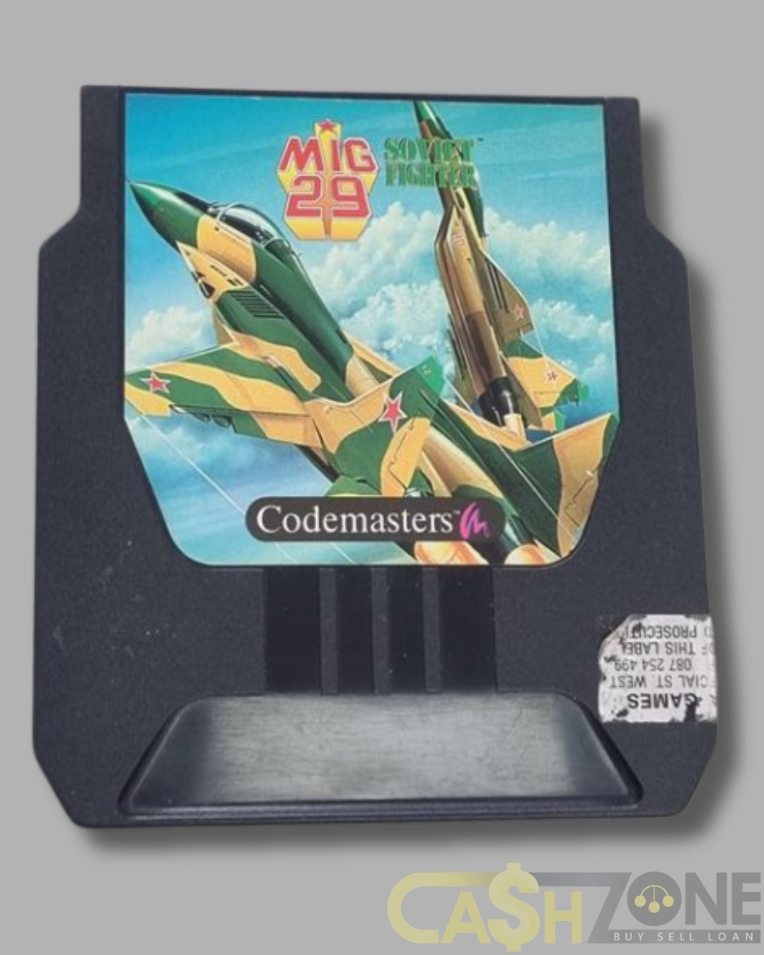 Codemasters MiG-29 Soviet Fighter NES Game PAL