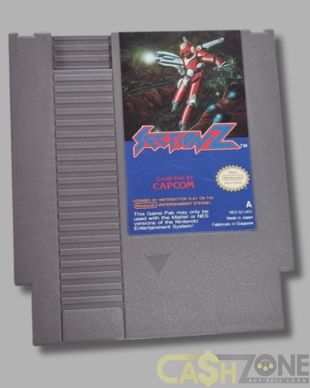 Section Z NES Game PAL