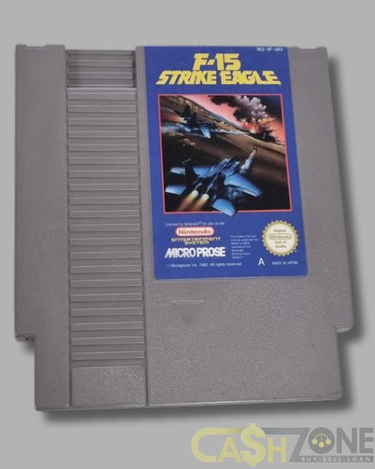 F-15 Strike Eagle NES Game PAL