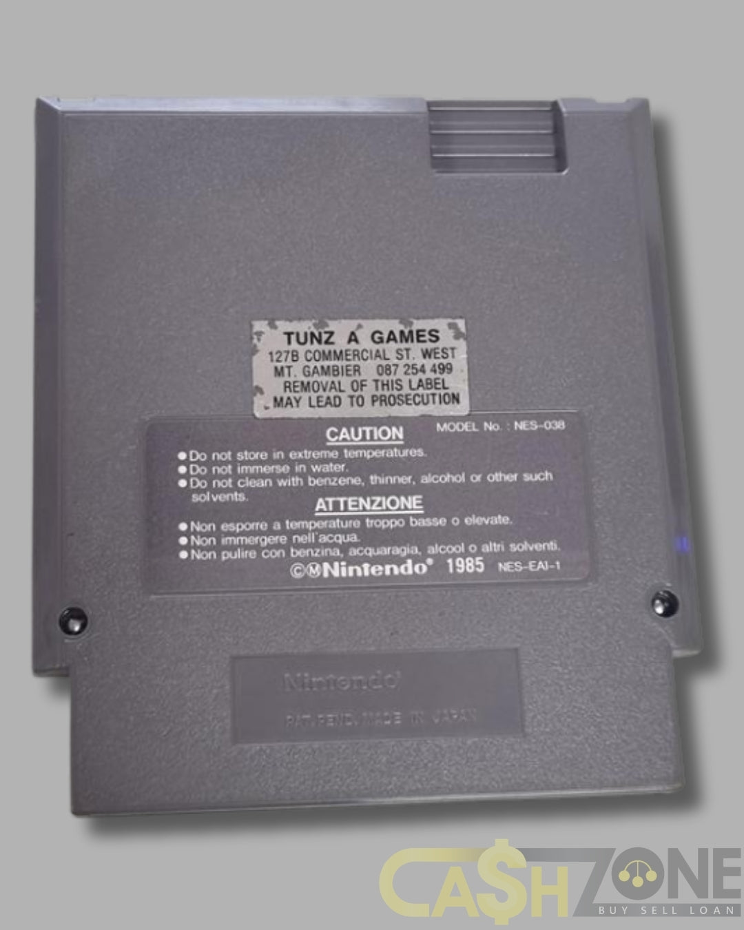 F-15 Strike Eagle NES Game PAL