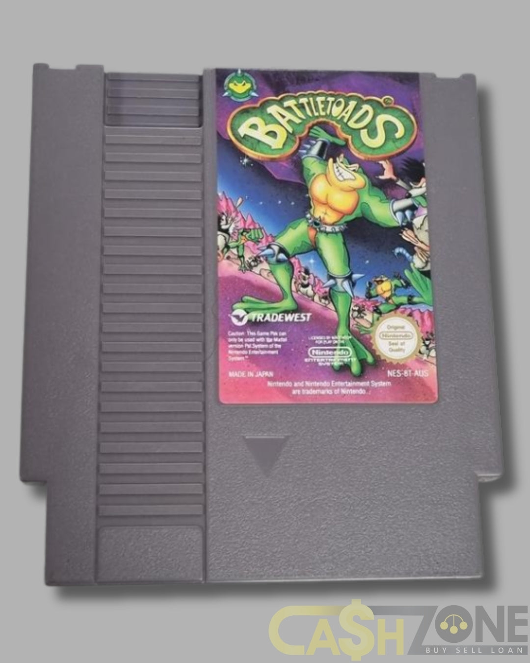 Battletoads NES Game PAL