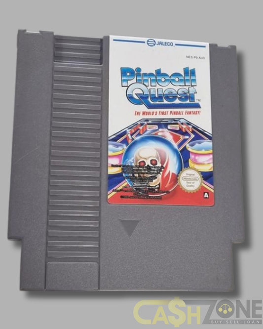 Pinball Quest NES Game PAL