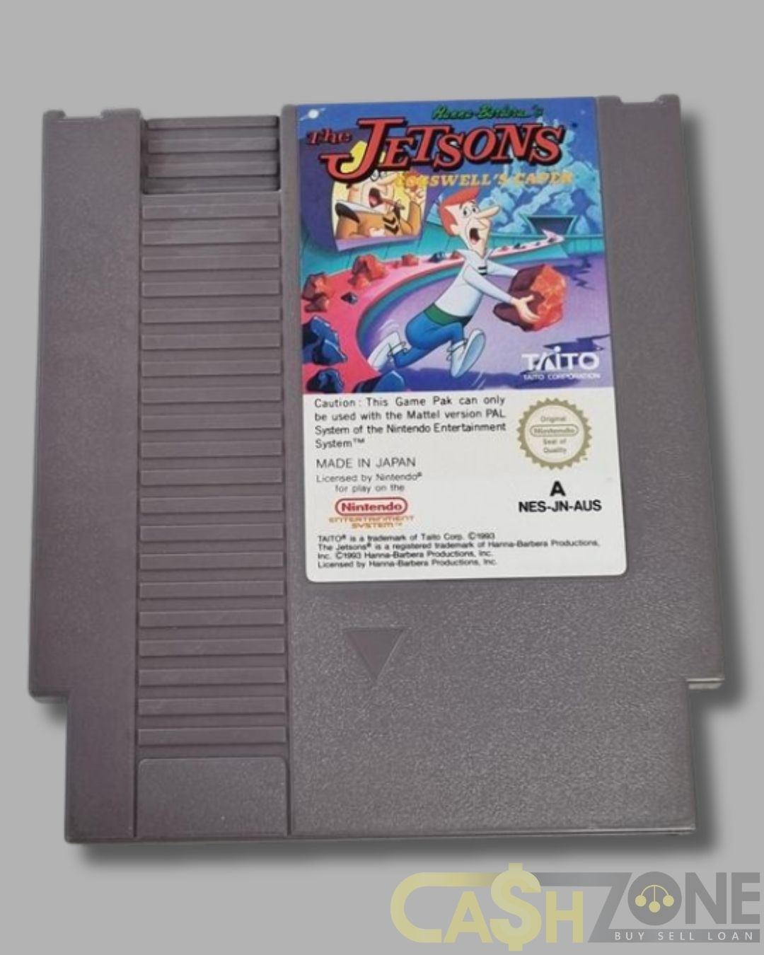 The Jetsons: Cogwell's Caper NES Game PAL