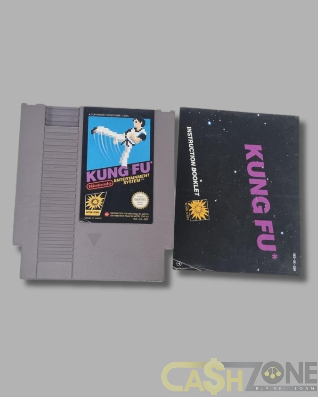 Kung Fu NES Game PAL
