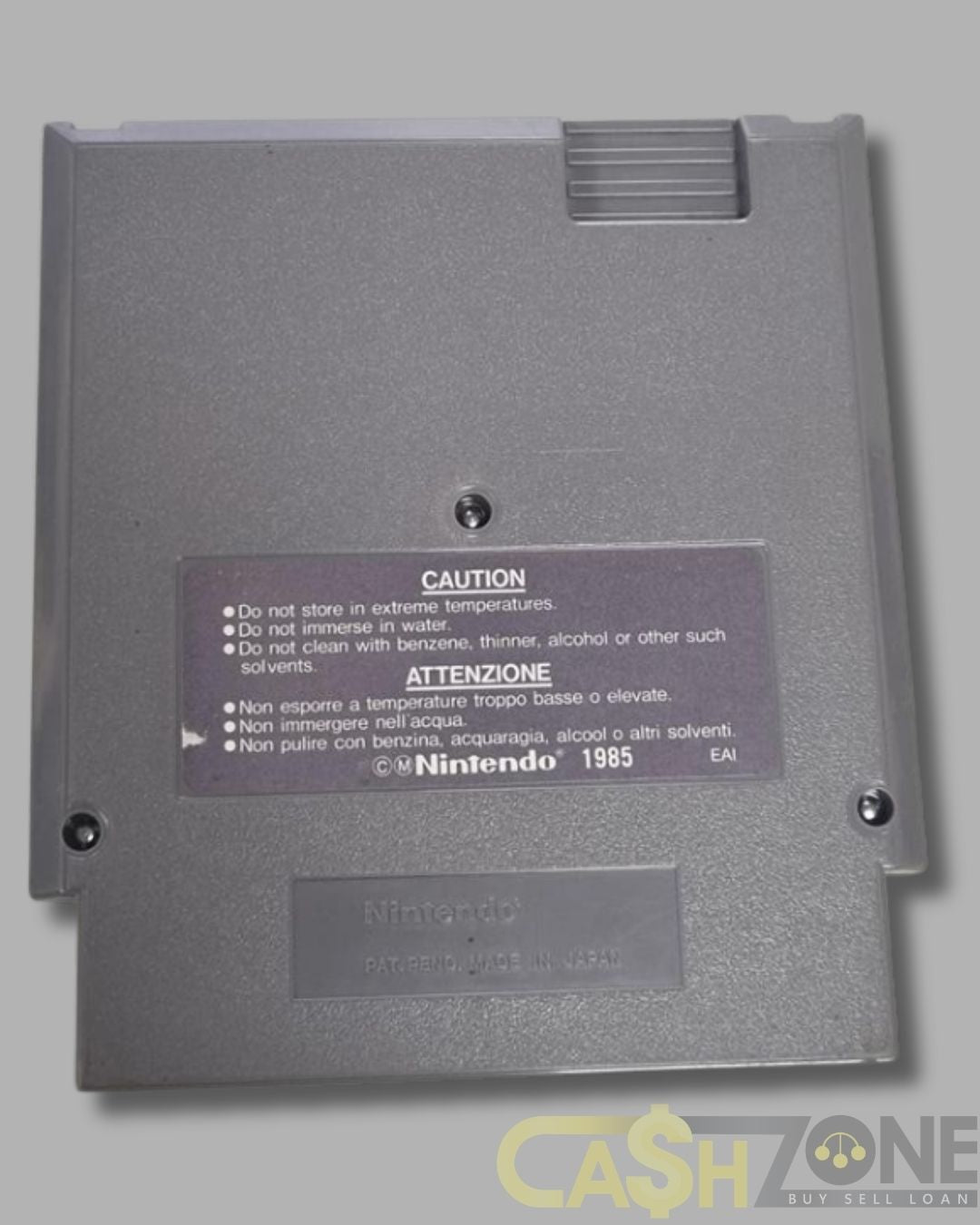 Kung Fu NES Game PAL