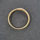Ladies 9ct Yellow Gold Ring With Clear Stones