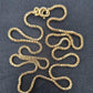 Ladies 18ct Yellow Gold Box Link 44cm Necklace