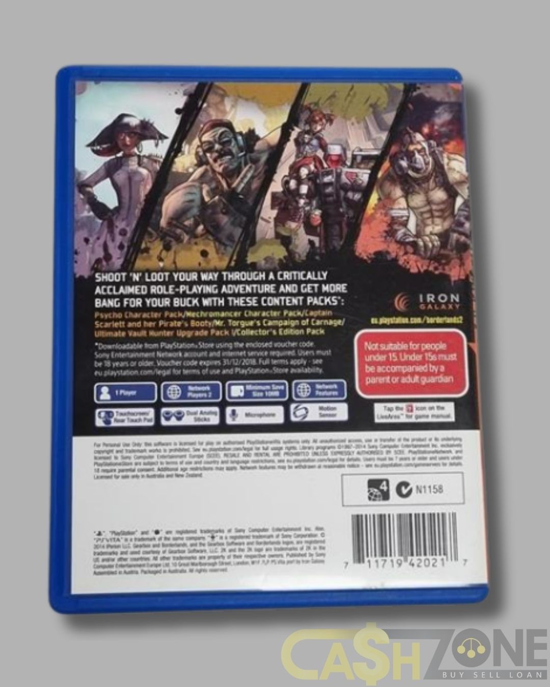 Borderlands 2 PS Vita Game