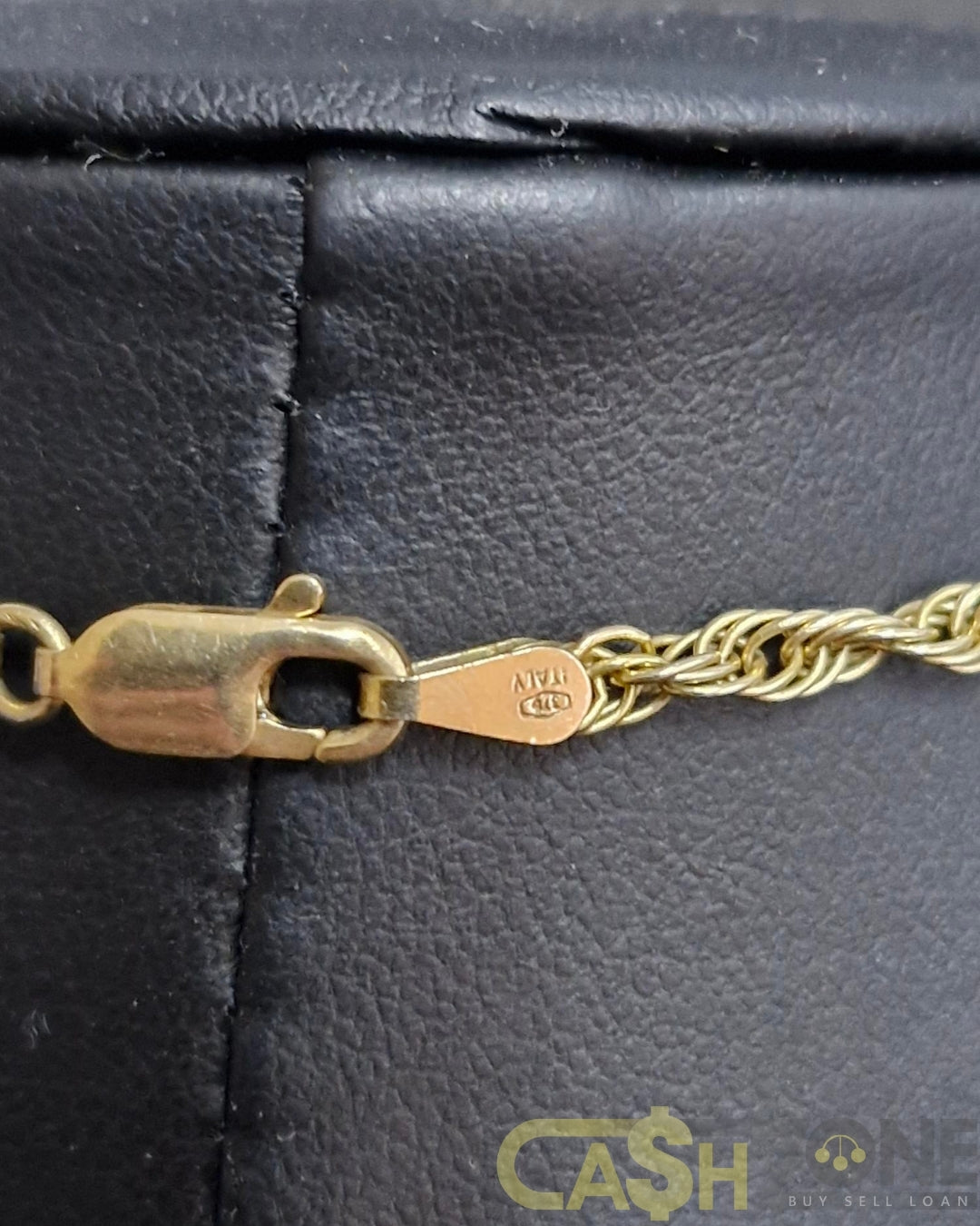 Ladies 9ct Yellow Gold 45cm Singapore Twist Chain