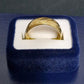 Ladies 18ct Yellow Gold Patterned Ring