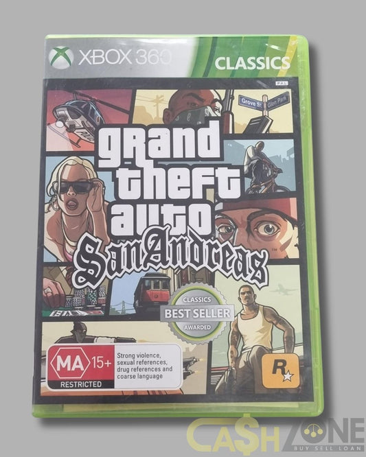 Grand Theft Auto: San Andreas Xbox 360 PAL