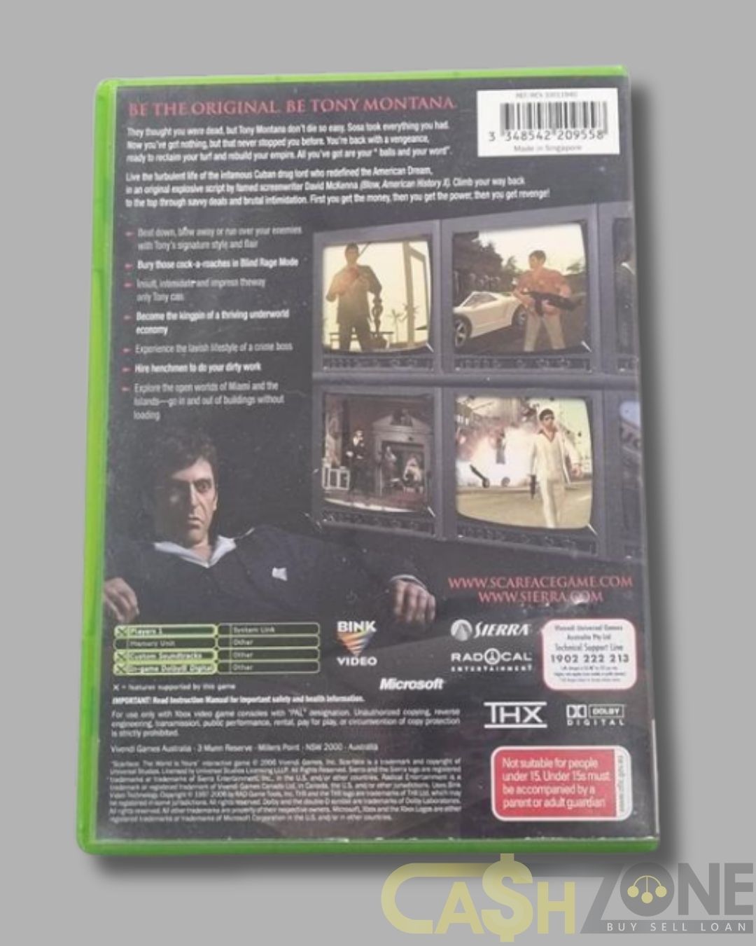 Scarface: The World Is Yours Xbox PAL
