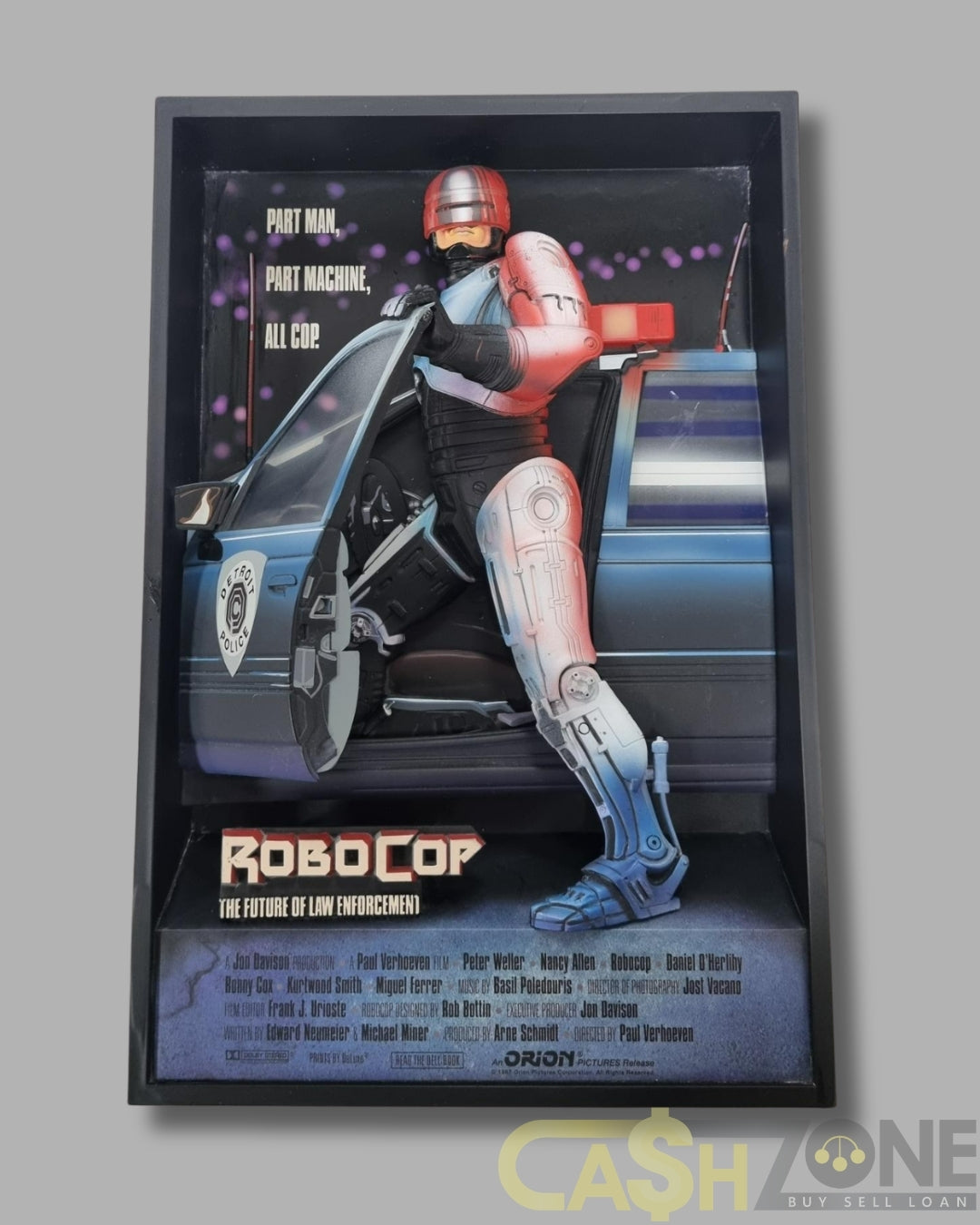 Robocop 3D Movie Poster McFarlane Toys