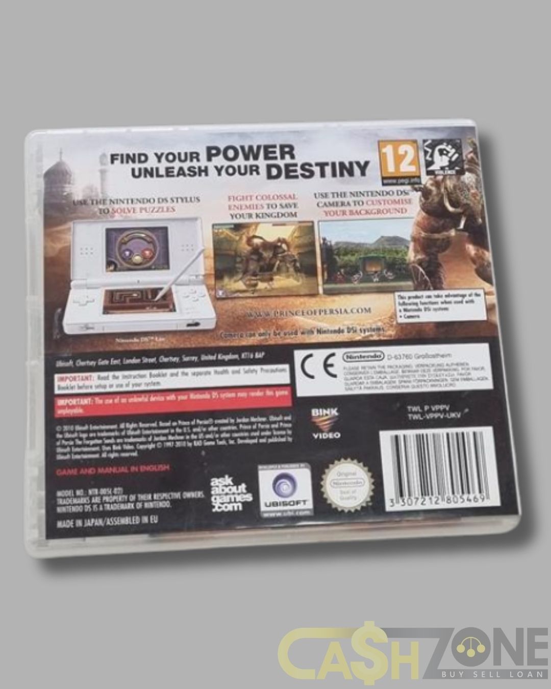 Prince Of Persia: The Forgotten Sands Nintendo DS Game
