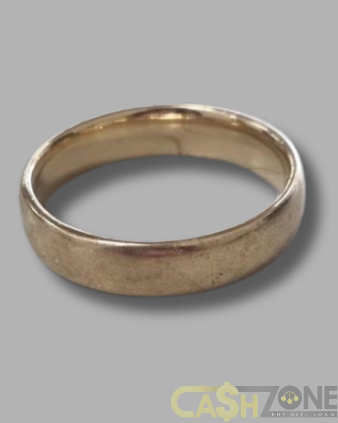 Men's 9ct Yellow Gold Smooth Wedding Ring