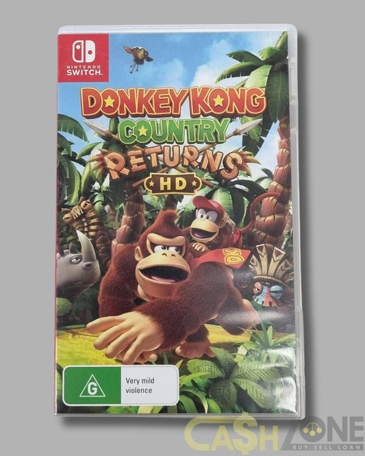 Donkey Kong Country Returns HD Nintendo Switch Game
