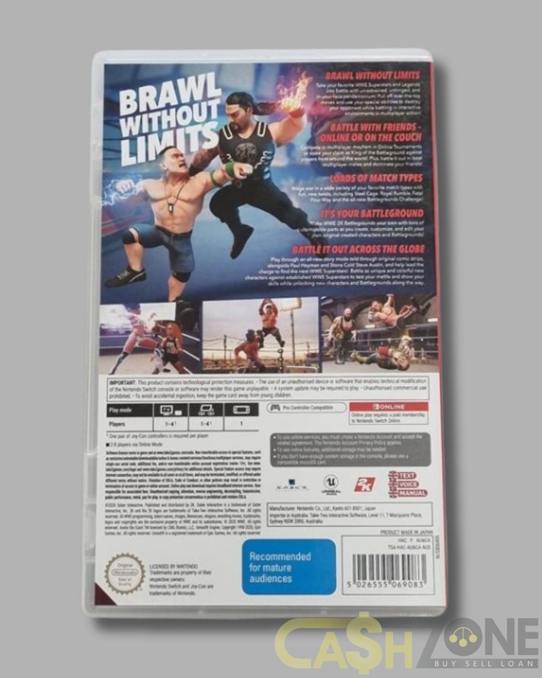 WWE 2K Battlegrounds Nintendo Switch