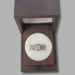 Ladies 14ct Yellow Gold Clear Stone Ring