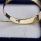 Ladies 9ct Yellow Gold Pink Stone Ring