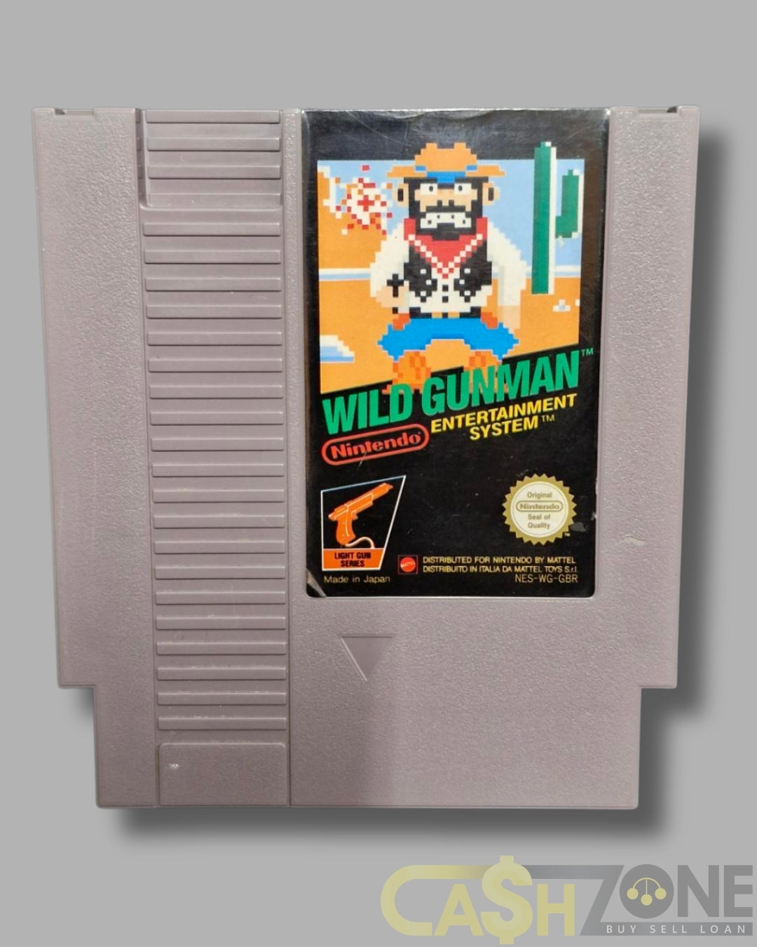 Wild Gunman NES Game PAL Version