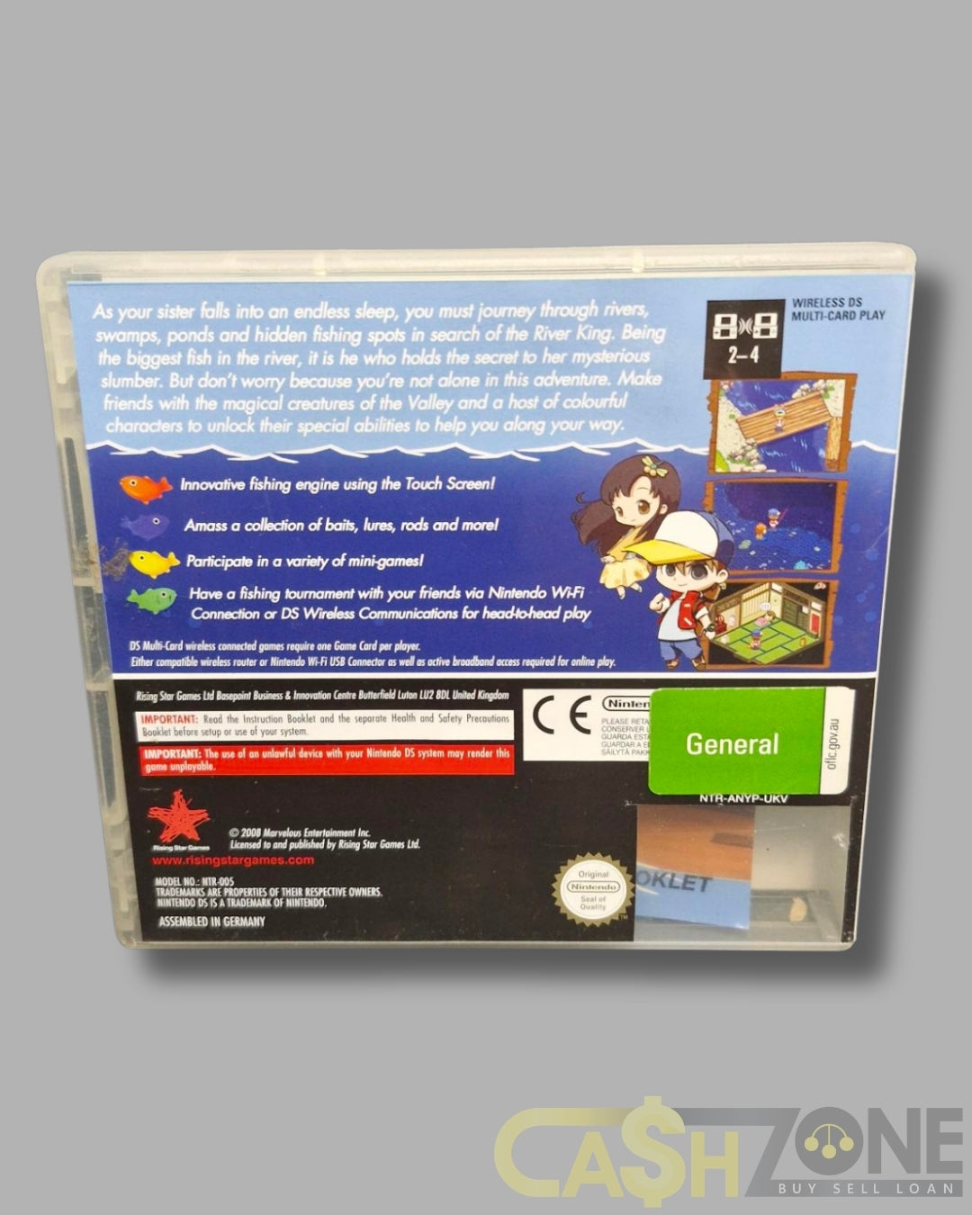 Harvest Fishing Nintendo DS Game