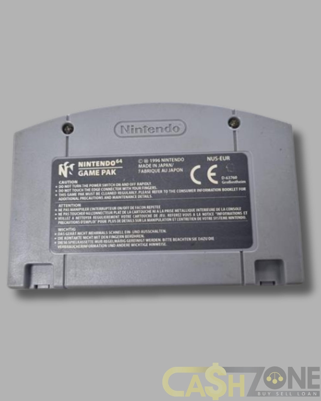 Super Mario 64 Nintendo 64 Game PAL Version