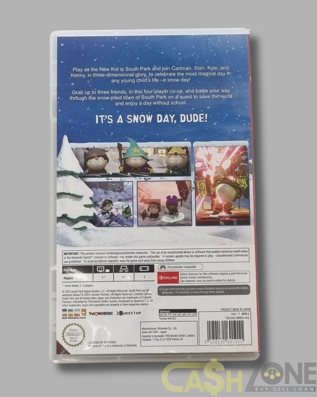 South Park: Snow Day Nintendo Switch Game