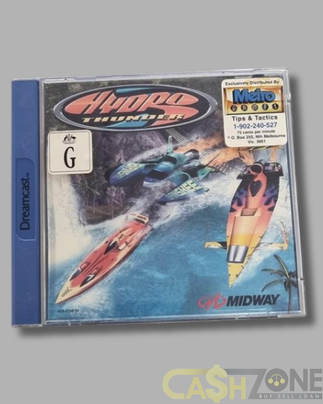 Hydro Thunder Sega Dreamcast Game PAL Version