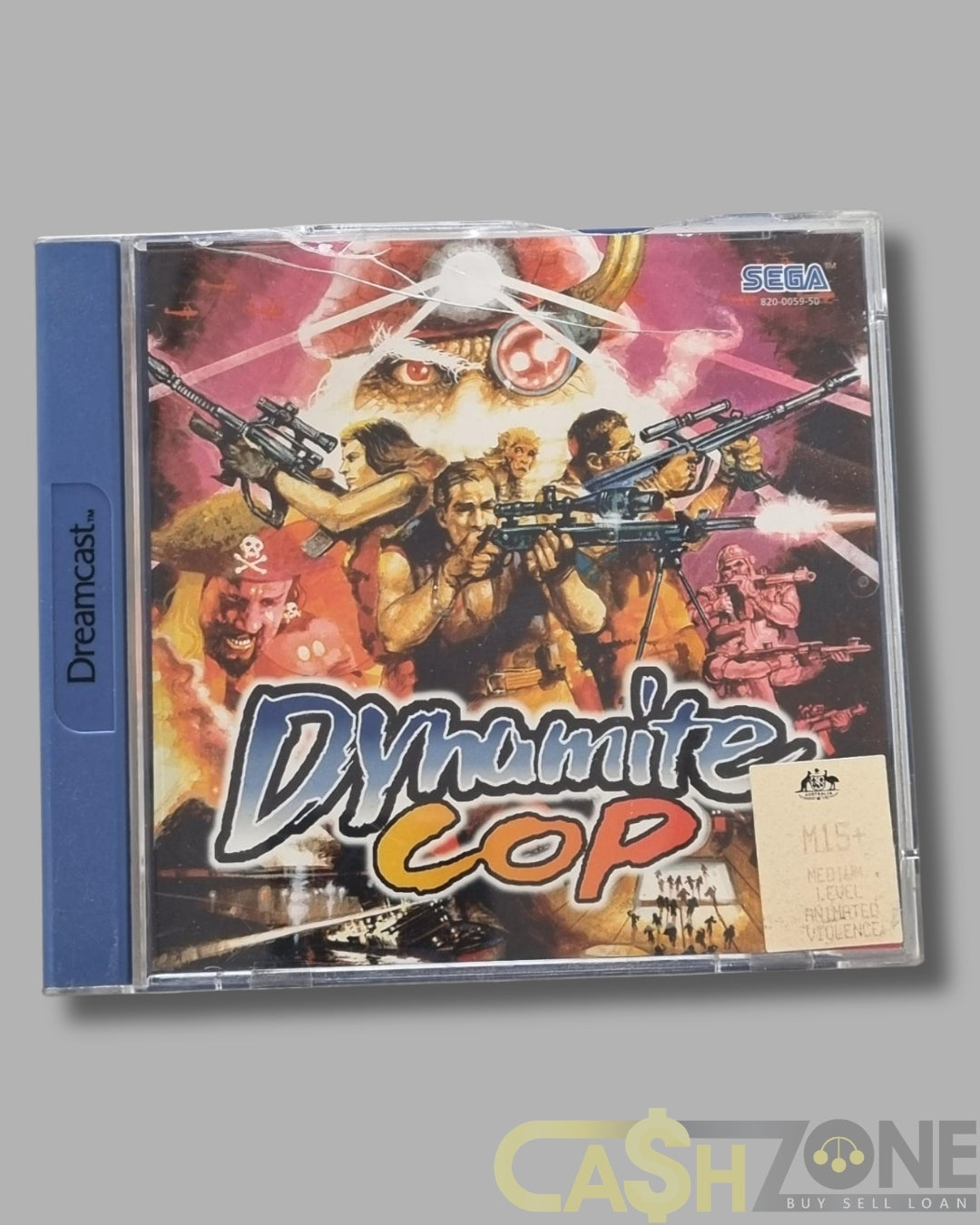 Dynamite Cop Sega Dreamcast PAL