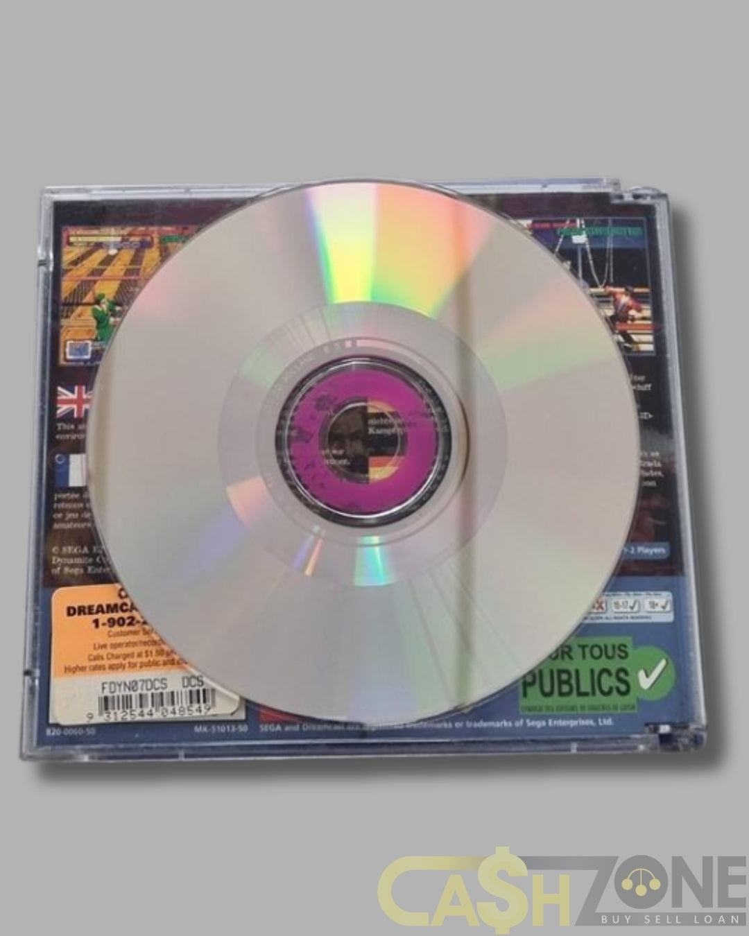 Dynamite Cop Sega Dreamcast PAL