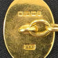 18ct Yellow Gold Victorian Era Bull Design Cufflinks