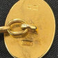 18ct Yellow Gold Victorian Era Bull Design Cufflinks
