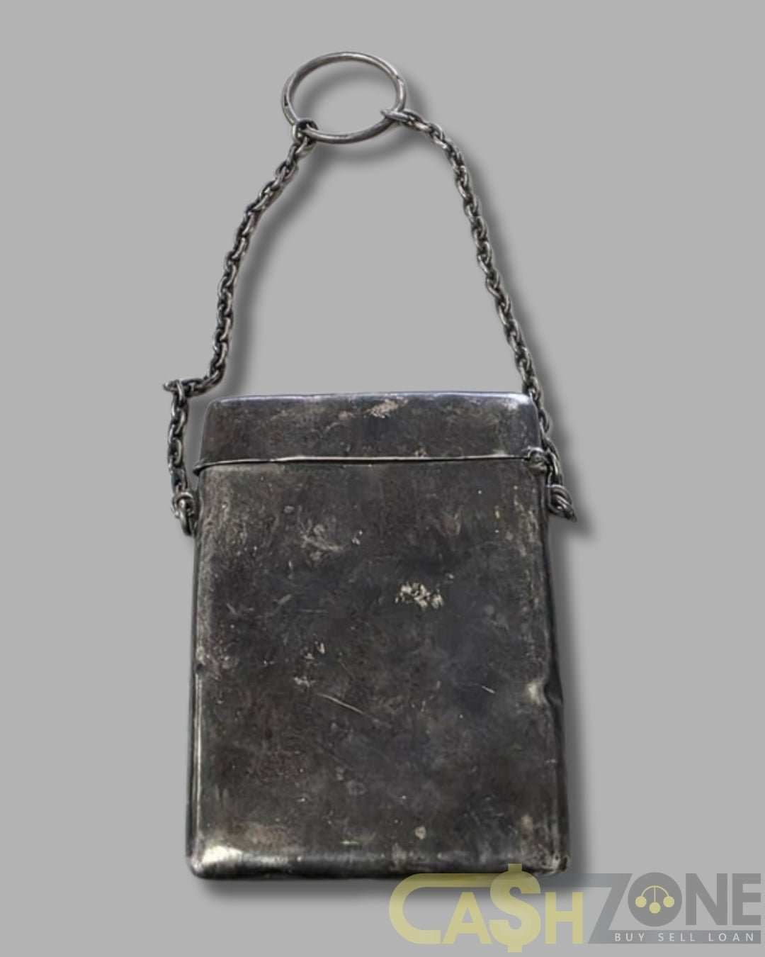 1916 Henry Williamson LTD Silver Card Holder + Card