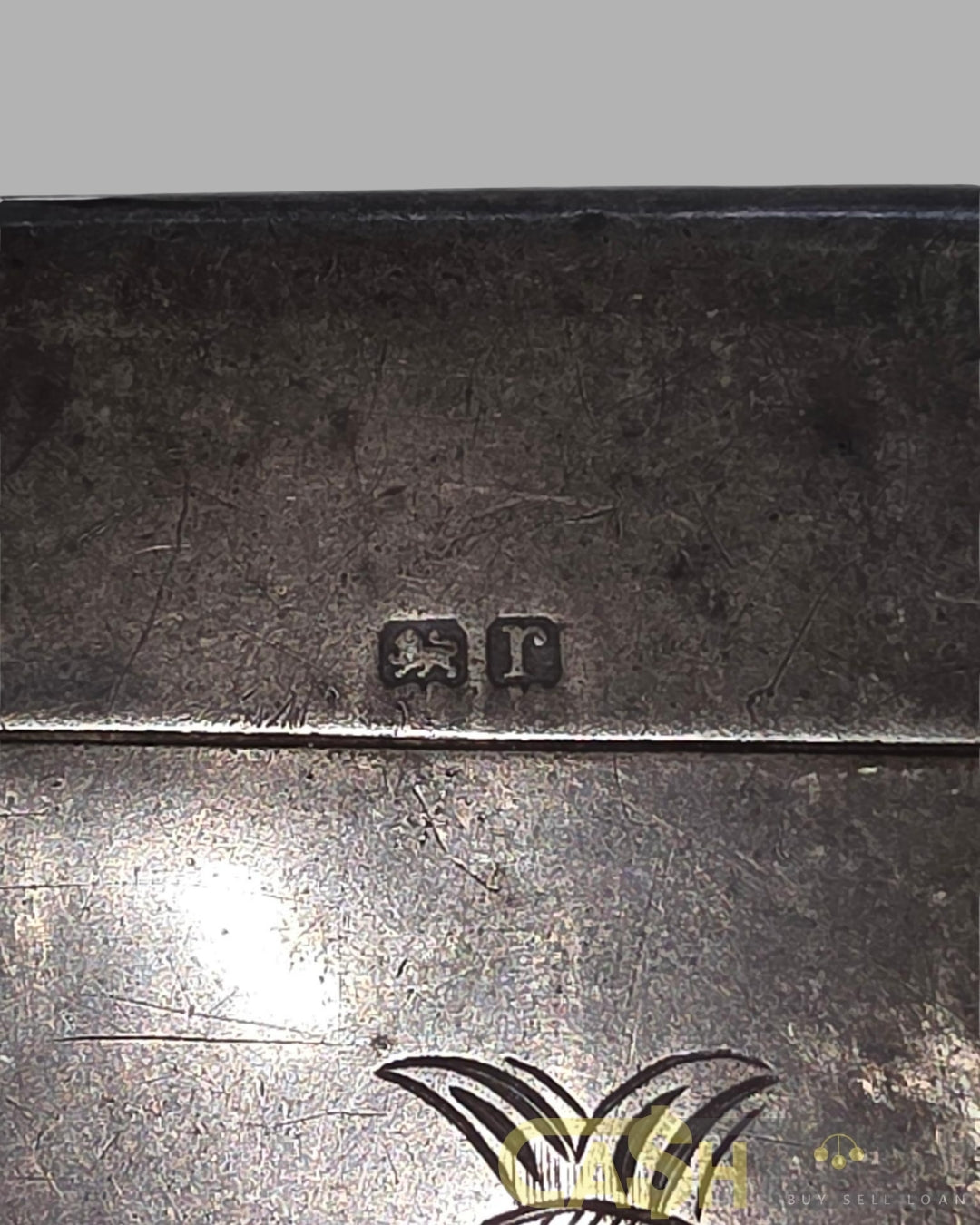 1916 Henry Williamson LTD Silver Card Holder + Card