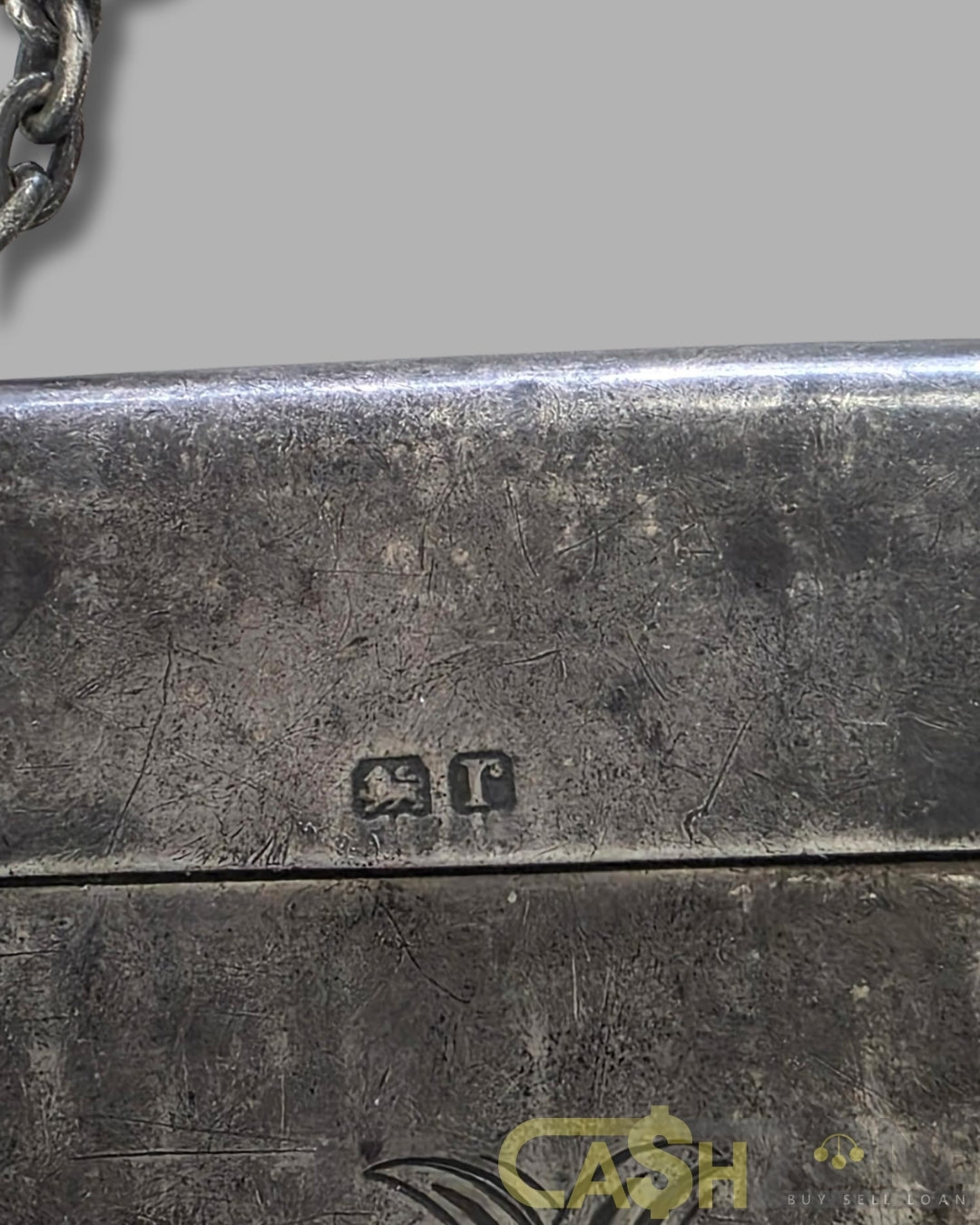 1916 Henry Williamson LTD Silver Card Holder + Card