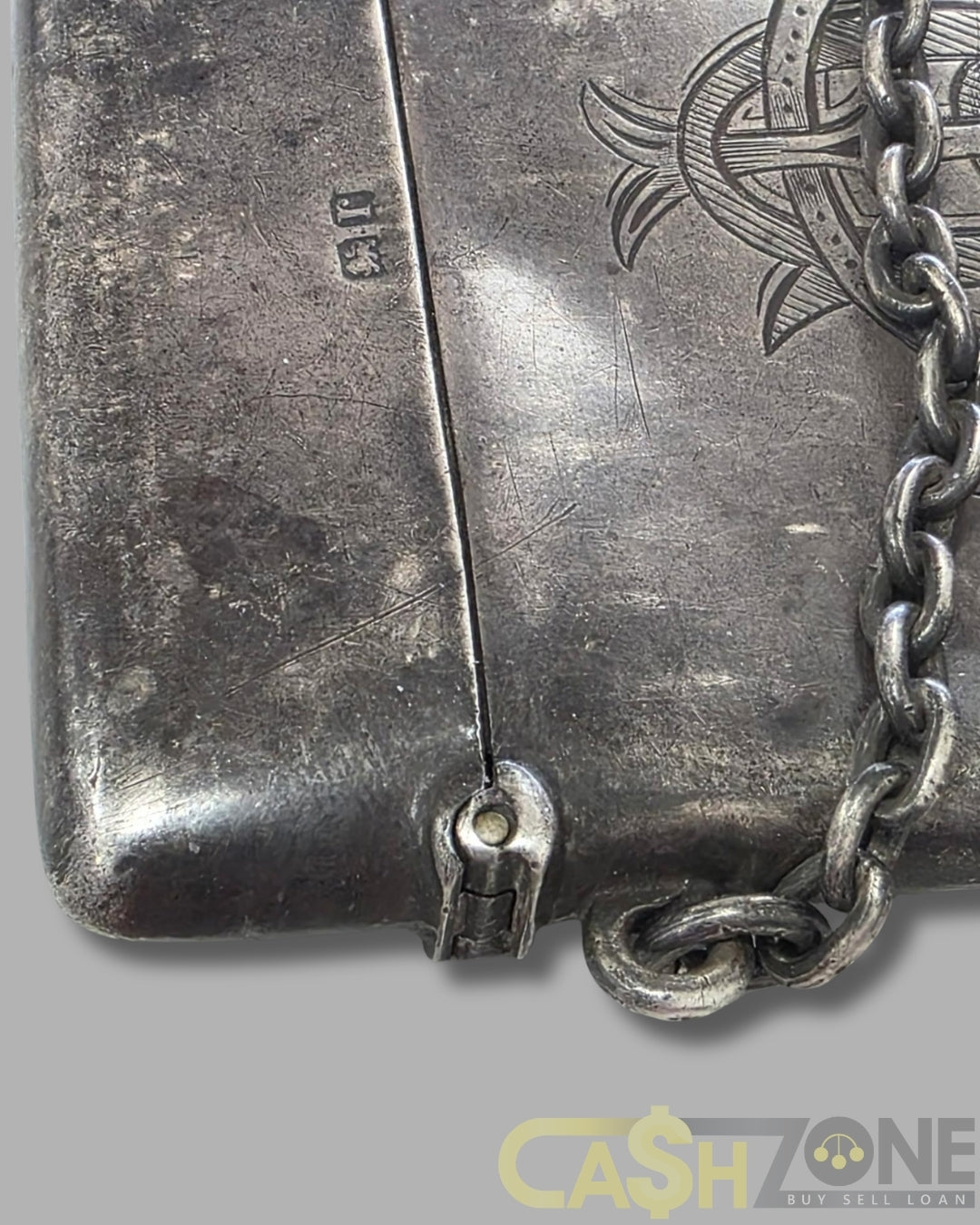 1916 Henry Williamson LTD Silver Card Holder + Card