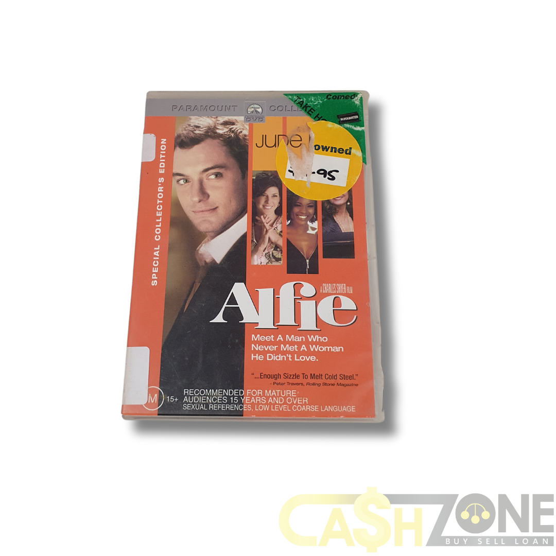 Alfie DVD Movie – Cashzone Australia
