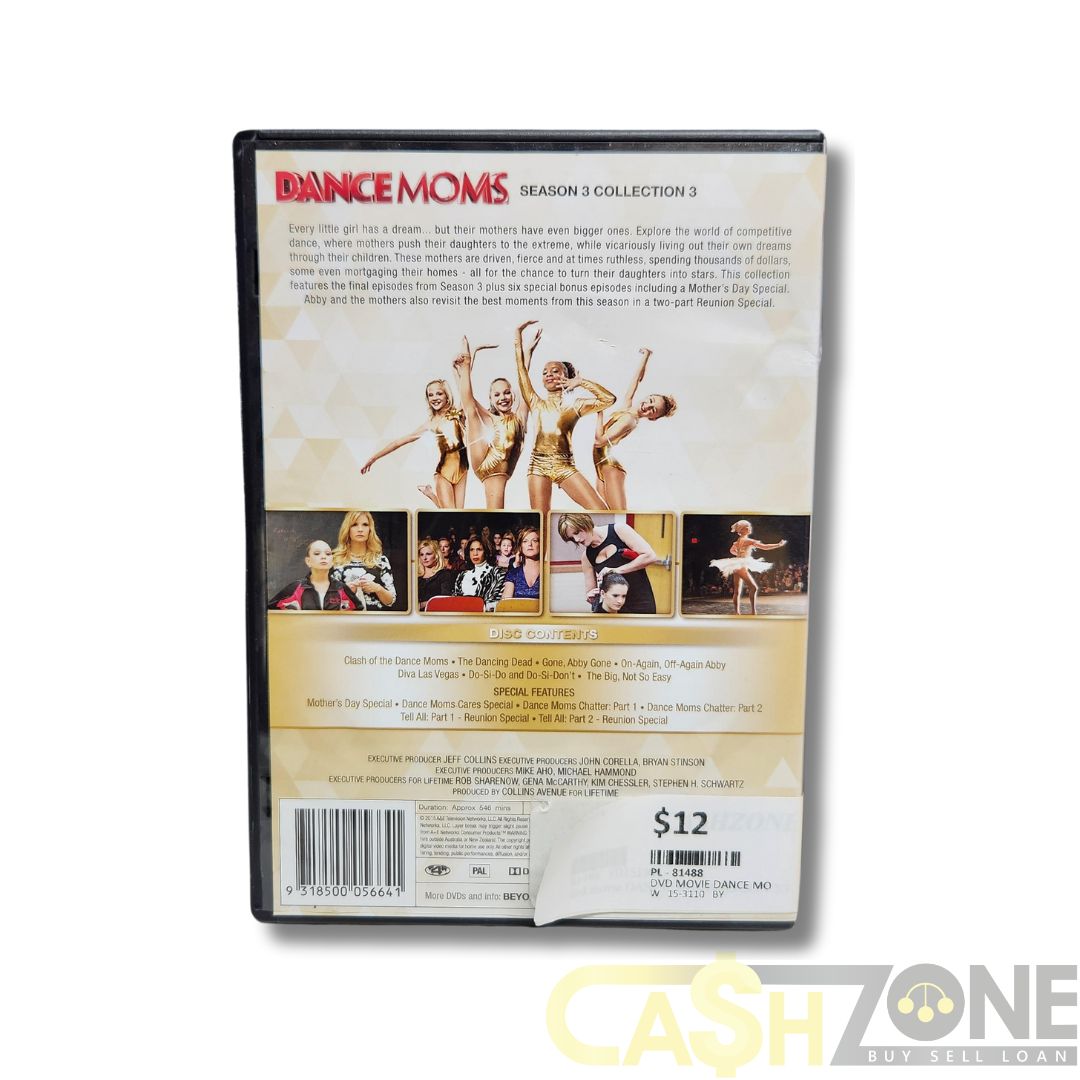 Dance Moms Season 3 Collection 3 DVD TV Series