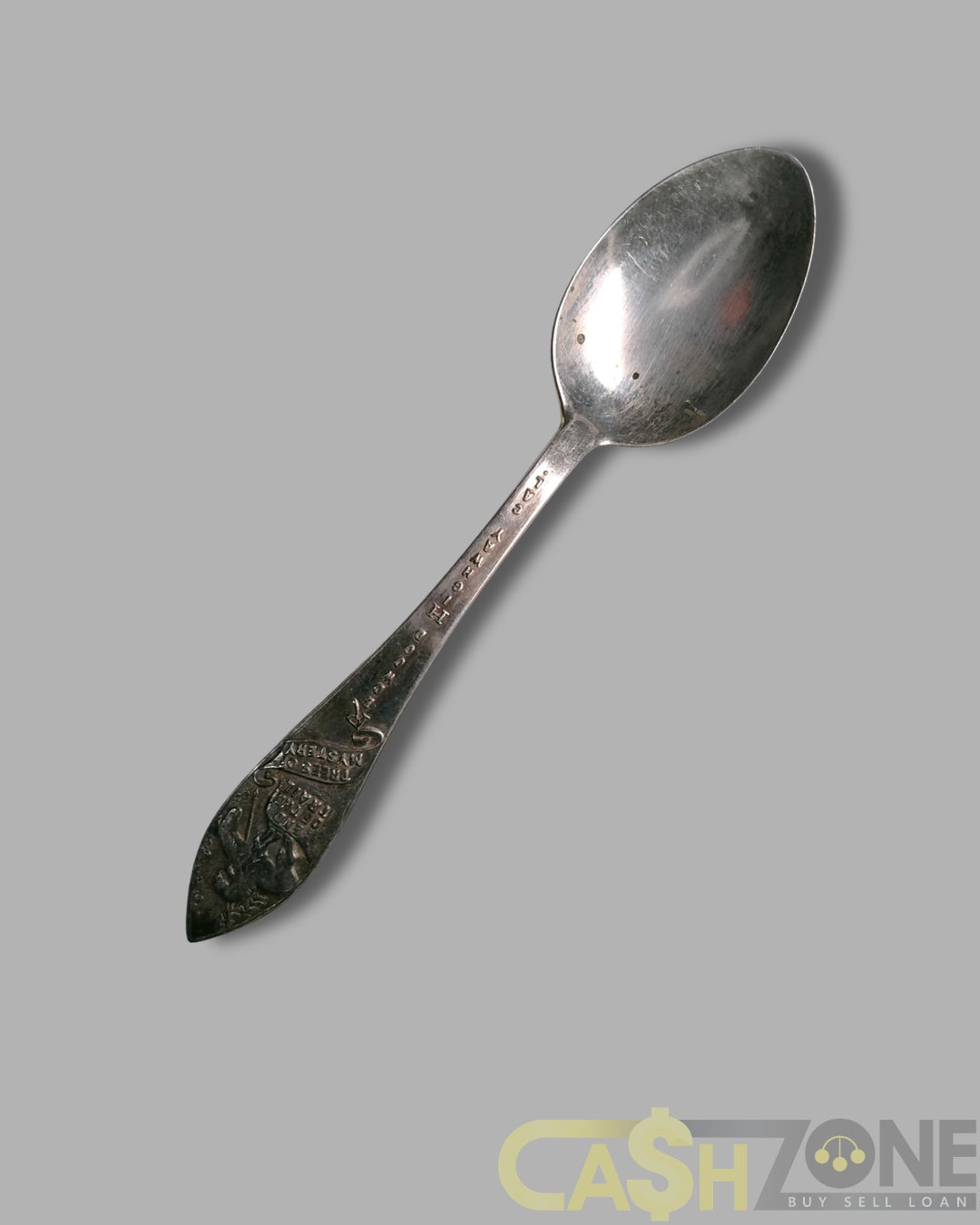 6x Silver Spoons 800 Stamped Silver Spoon 63.1g 925 Stamped Silver Spoon 9.9g