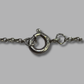 Unisex 925 Silver Curb Link 43cm Chain