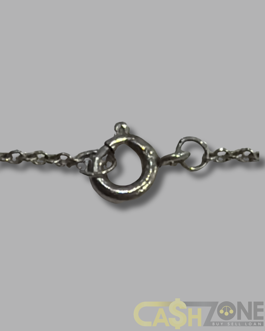 Unisex 925 Silver Curb Link 43cm Chain
