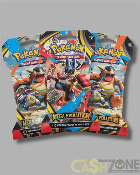 1 X Pokémon Mega Evolution Sleeved Booster Pack