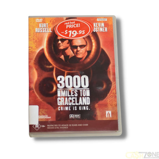 3000 Miles to Graceland DVD Movie
