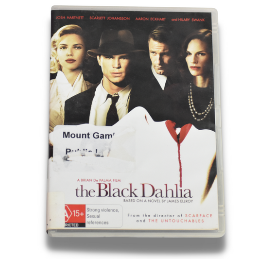 The Black Dahlia DVD Movie