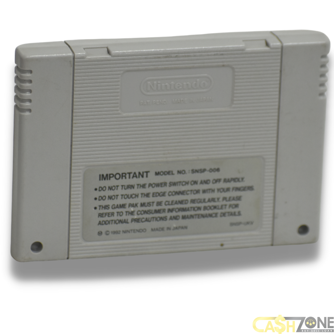 International Cricket Super Nintendo Game Cartridge