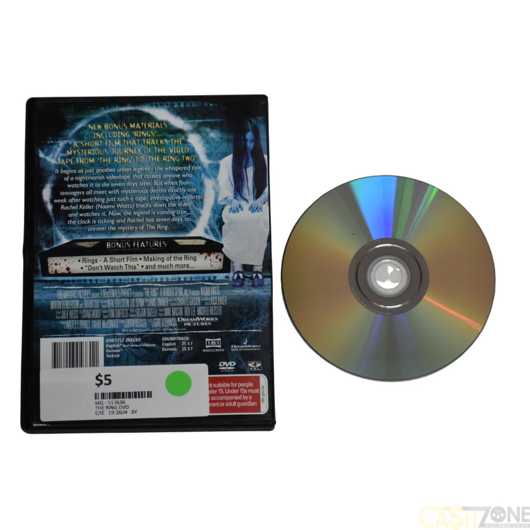 THE RING DVD MOVIE