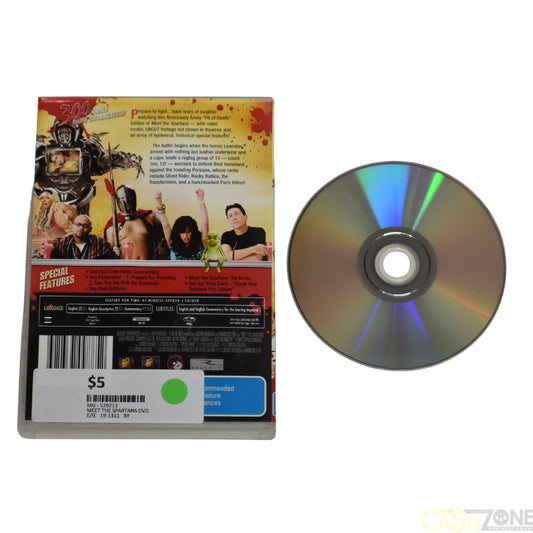 MEET THE SPARTANS UNCUT DVD MOVIE